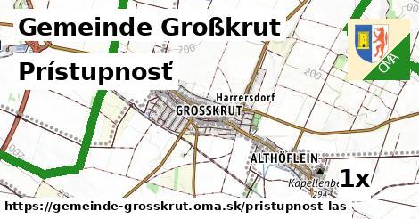 prístupnosť v Gemeinde Großkrut