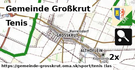 Tenis, Gemeinde Großkrut