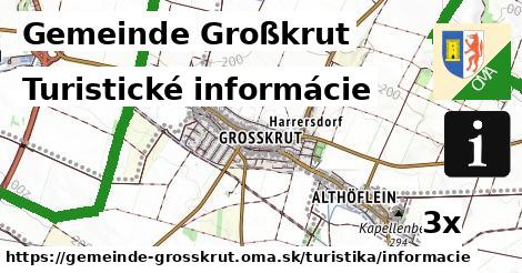 Turistické informácie, Gemeinde Großkrut