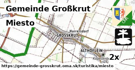 Miesto, Gemeinde Großkrut