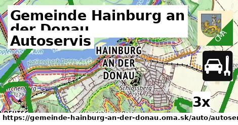 Autoservis, Gemeinde Hainburg an der Donau