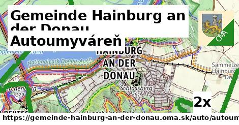 Autoumyváreň, Gemeinde Hainburg an der Donau