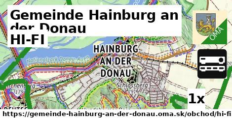 HI-FI, Gemeinde Hainburg an der Donau