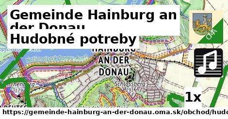 Hudobné potreby, Gemeinde Hainburg an der Donau