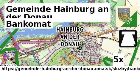 Bankomat, Gemeinde Hainburg an der Donau