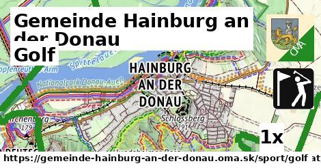 golf v Gemeinde Hainburg an der Donau