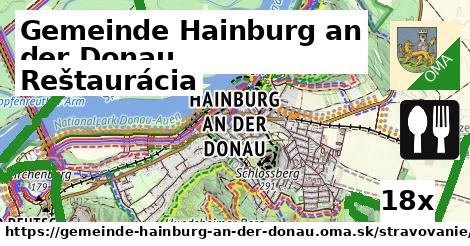Reštaurácia, Gemeinde Hainburg an der Donau