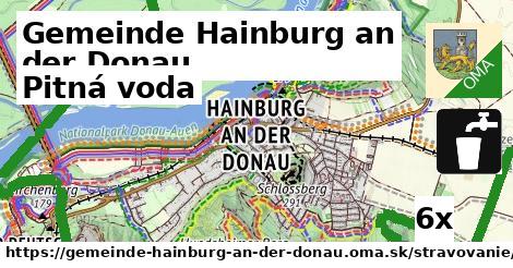 Pitná voda, Gemeinde Hainburg an der Donau