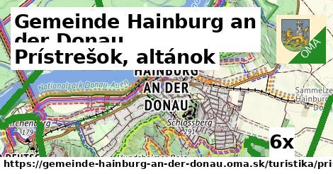 Prístrešok, altánok, Gemeinde Hainburg an der Donau