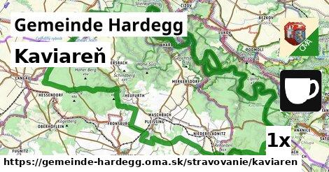 Kaviareň, Gemeinde Hardegg