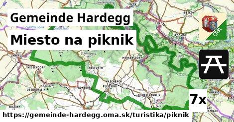 Miesto na piknik, Gemeinde Hardegg