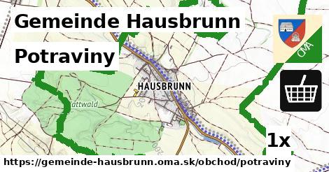 Potraviny, Gemeinde Hausbrunn