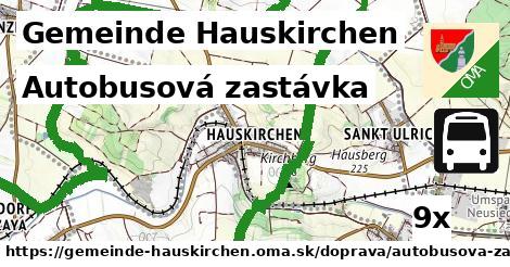 Autobusová zastávka, Gemeinde Hauskirchen