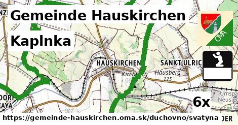 Kaplnka, Gemeinde Hauskirchen