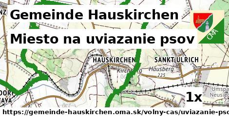 Miesto na uviazanie psov, Gemeinde Hauskirchen