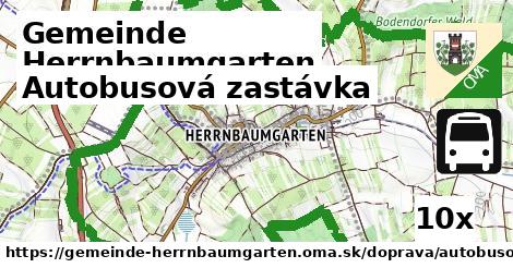 Autobusová zastávka, Gemeinde Herrnbaumgarten