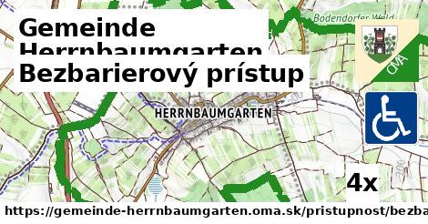 Bezbarierový prístup, Gemeinde Herrnbaumgarten