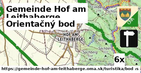 Orientačný bod, Gemeinde Hof am Leithaberge