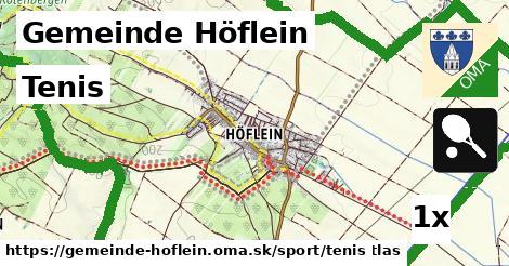 Tenis, Gemeinde Höflein