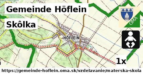Skôlka, Gemeinde Höflein