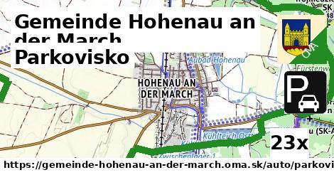 Parkovisko, Gemeinde Hohenau an der March