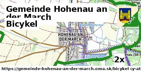 bicykel v Gemeinde Hohenau an der March
