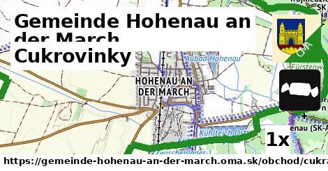 Cukrovinky, Gemeinde Hohenau an der March