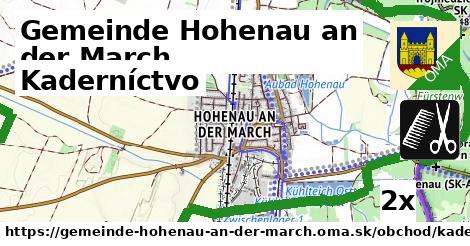 Kaderníctvo, Gemeinde Hohenau an der March