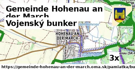Vojenský bunker, Gemeinde Hohenau an der March
