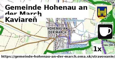 Kaviareň, Gemeinde Hohenau an der March