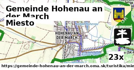 Miesto, Gemeinde Hohenau an der March