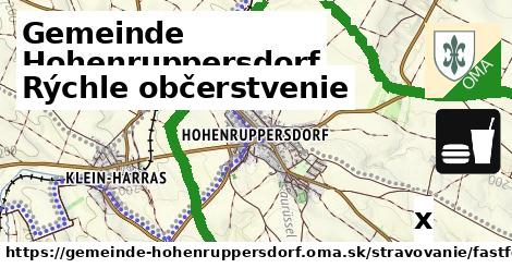 Všetky body v Gemeinde Hohenruppersdorf