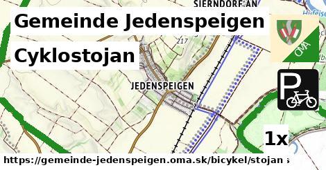 Cyklostojan, Gemeinde Jedenspeigen
