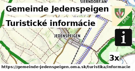 Turistické informácie, Gemeinde Jedenspeigen