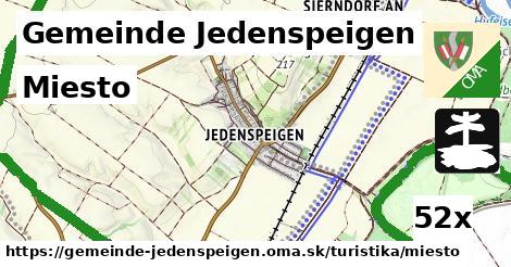 Miesto, Gemeinde Jedenspeigen