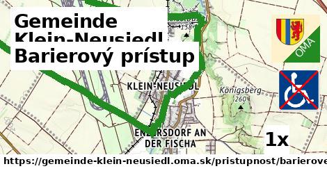 Barierový prístup, Gemeinde Klein-Neusiedl