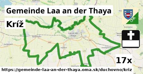 Kríž, Gemeinde Laa an der Thaya