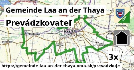 prevádzkovateľ v Gemeinde Laa an der Thaya