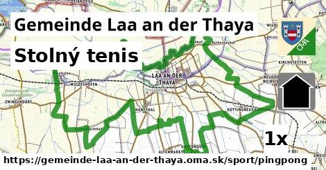 Stolný tenis, Gemeinde Laa an der Thaya