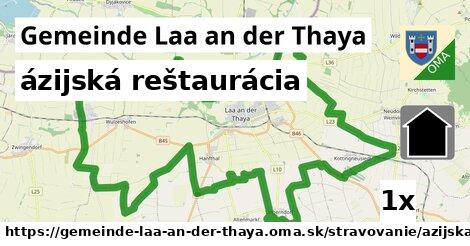 ázijská reštaurácia, Gemeinde Laa an der Thaya