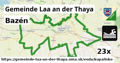 Bazén, Gemeinde Laa an der Thaya