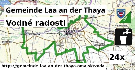 vodné radosti v Gemeinde Laa an der Thaya