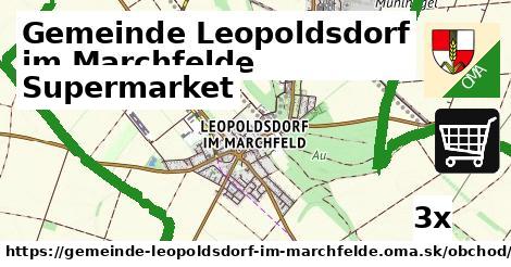 Supermarket, Gemeinde Leopoldsdorf im Marchfelde