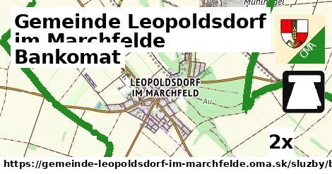 Bankomat, Gemeinde Leopoldsdorf im Marchfelde