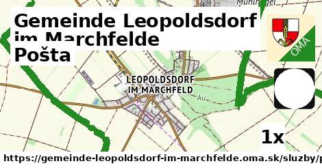 Pošta, Gemeinde Leopoldsdorf im Marchfelde