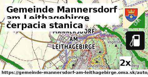 čerpacia stanica, Gemeinde Mannersdorf am Leithagebirge