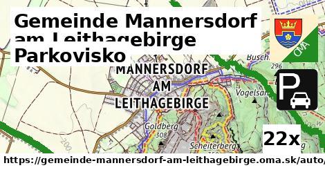 Parkovisko, Gemeinde Mannersdorf am Leithagebirge