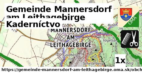 Kaderníctvo, Gemeinde Mannersdorf am Leithagebirge