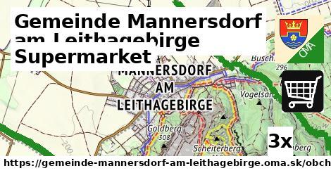 Supermarket, Gemeinde Mannersdorf am Leithagebirge