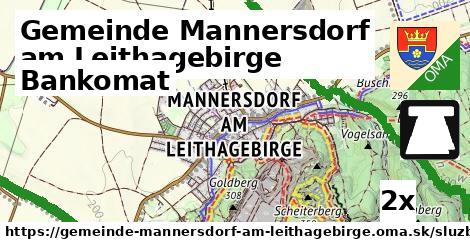 Bankomat, Gemeinde Mannersdorf am Leithagebirge